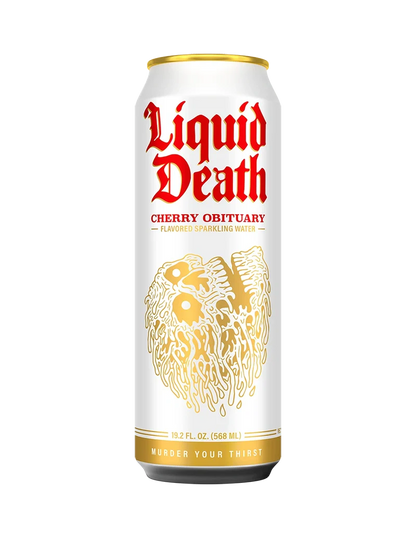 Cherry Obituary Sparkling Water