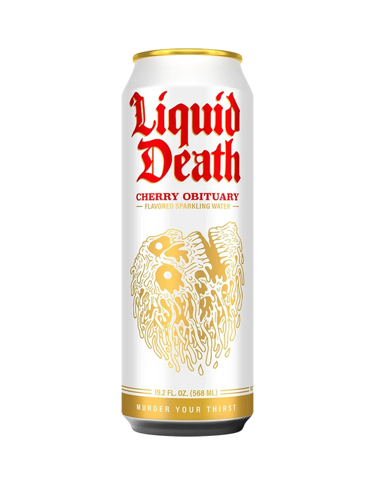 Cherry Obituary Sparkling Water