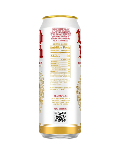 Cherry Obituary Sparkling Water