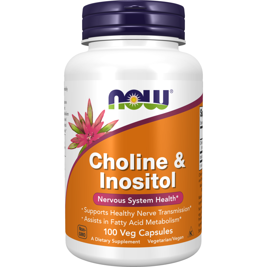 Choline & Inositol Veg Capsules-Vitamins-AlchePharma