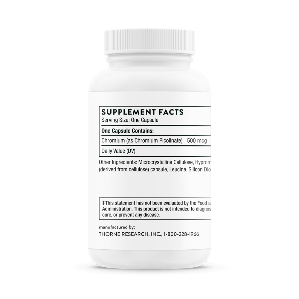 Chromium Picolinate 60 Capsules-Vitamins & Supplements-AlchePharma