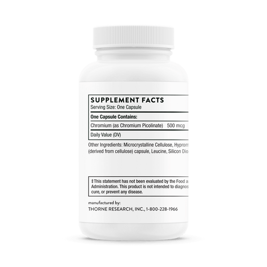 Chromium Picolinate 60 Capsules-Vitamins & Supplements-AlchePharma