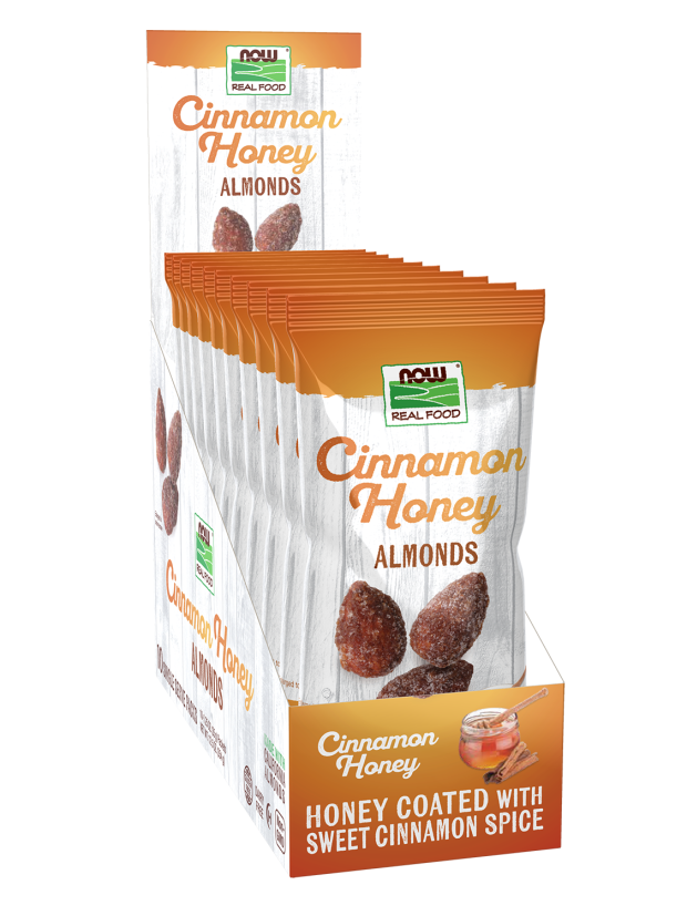 Cinnamon Honey Almonds - Now Foods