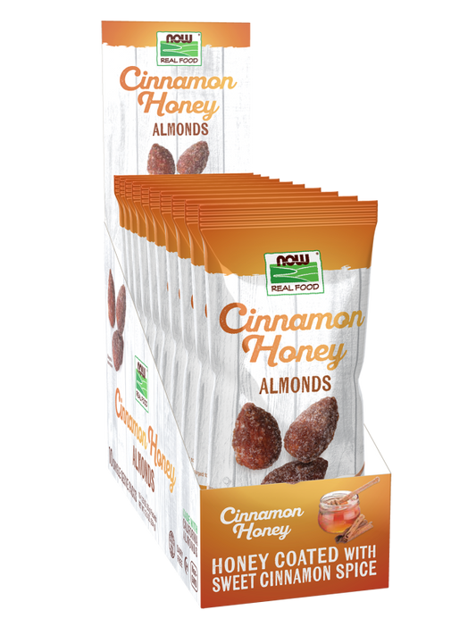 Cinnamon Honey Almonds - Now Foods