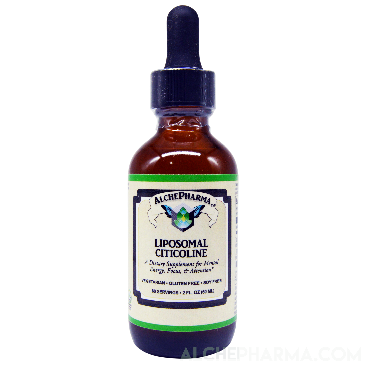 Citicoline Liposomal Liquid (Stevia Sweetened)-Vitamins & Supplements-AlchePharma