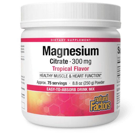 Magnesium Citrate Powder, Tropical