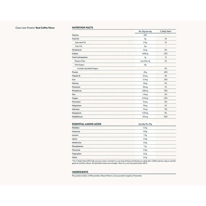 Clean Lean Protein - Plant-Based Pea Protein (5 Flavors)-Protein Powders-AlchePharma