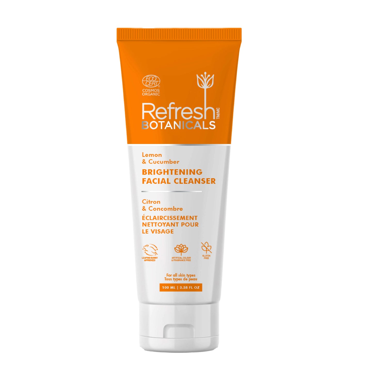50% OFF- Brightening Facial Cleanser - Lemon & Cucumber - 100 mL (Copy)