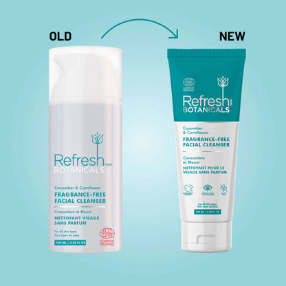 Fragrance-Free Facial Cleanser - Cucumber & Cornflower - 100 mL