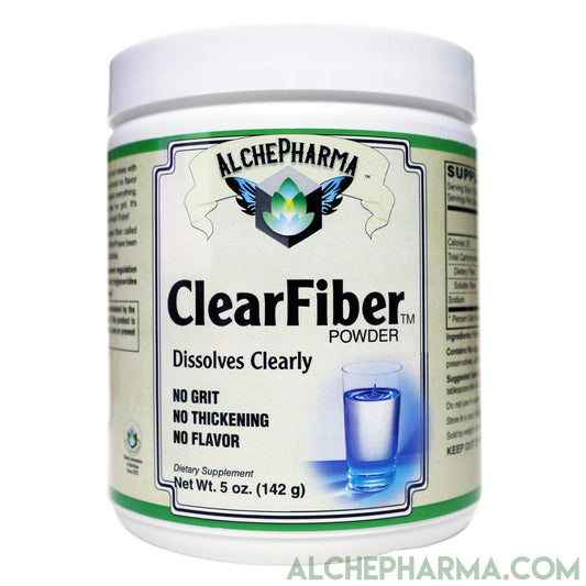 ClearFiber™- An all-natural prebiotic soluble fiber (tasteless , dissolves clear )-AlchePharma