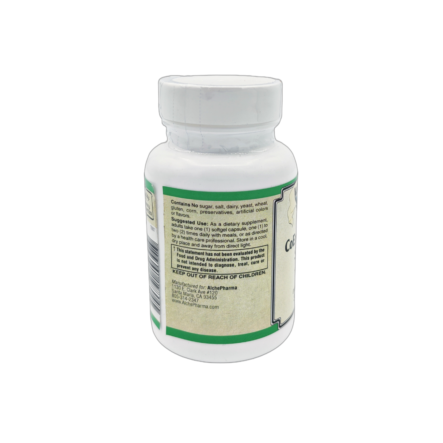 CoEnzyme Q10 Softgel 100 mg-AlchePharma