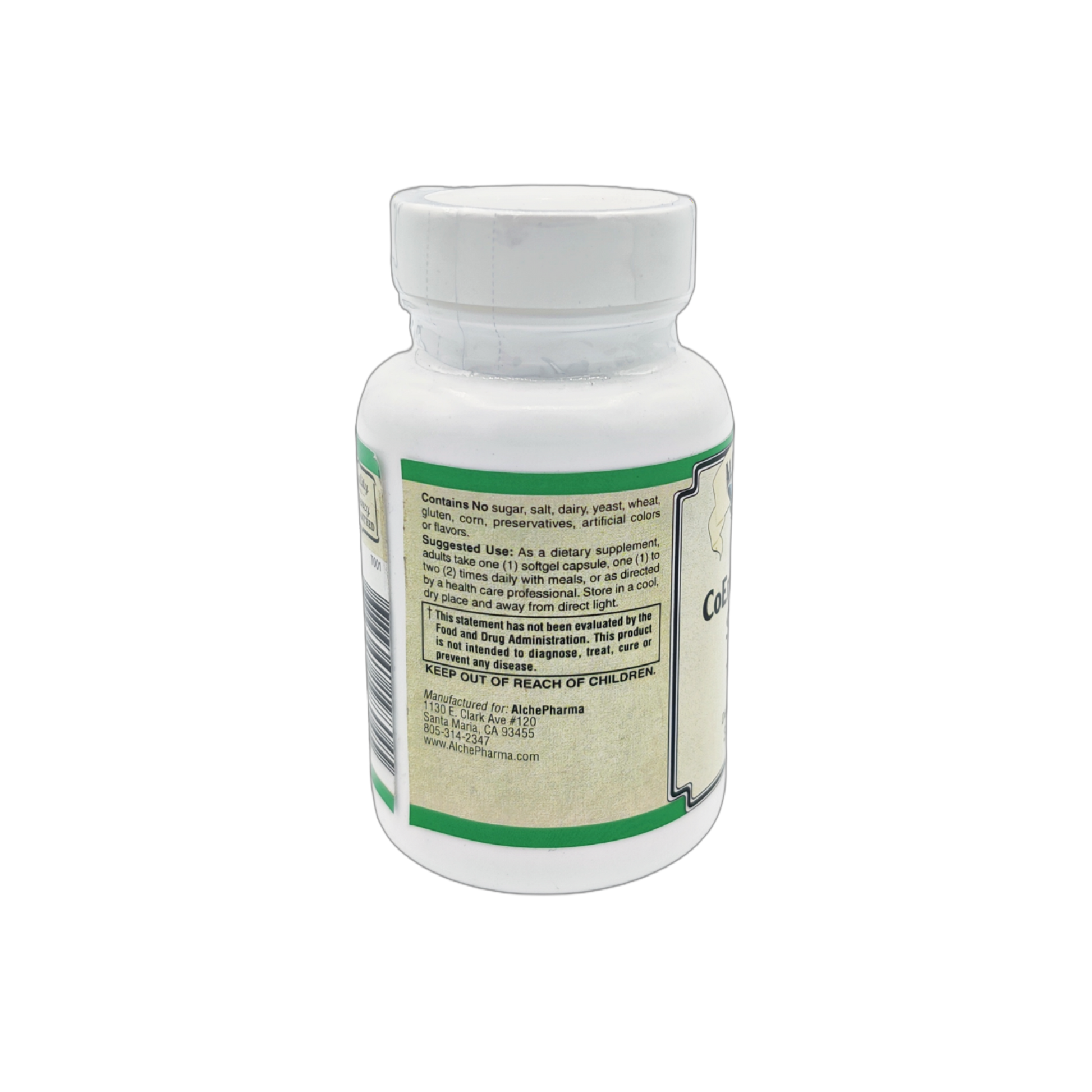 CoEnzyme Q10 Softgel 100 mg-AlchePharma