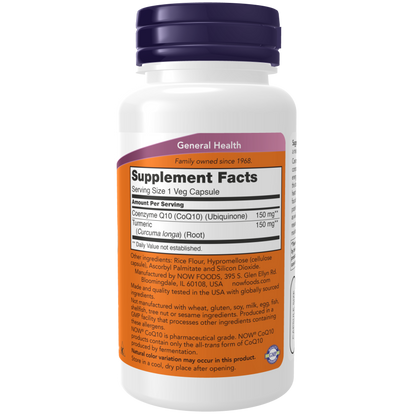 CoQ10 150 mg Veg Capsules-CoQ10-AlchePharma