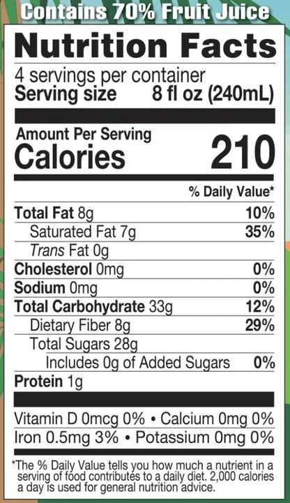 Coconut Juice Blend - Organic - 32. Fl. Oz.