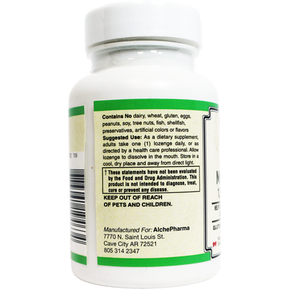 Coenzymated Methylfolate Lozenges 1360 mcg DFE patented Magnafolate®-Vitamin-AlchePharma