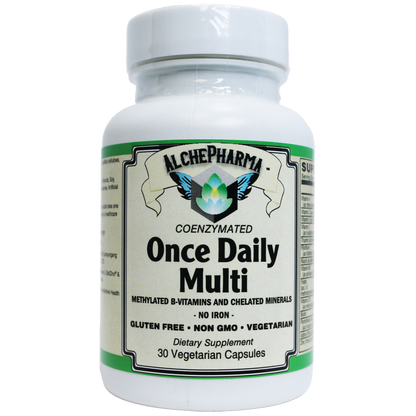 Coenzymated Once Daily Multi, No Iron-AlchePharma