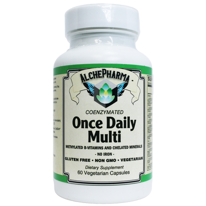 Coenzymated Once Daily Multi, No Iron-AlchePharma