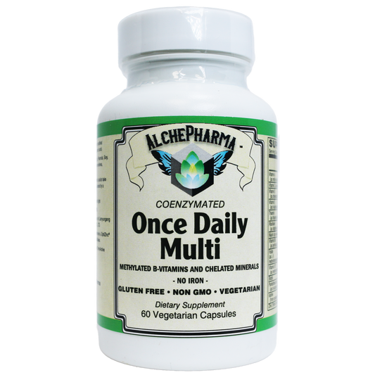 Coenzymated Once Daily Multi, No Iron-AlchePharma