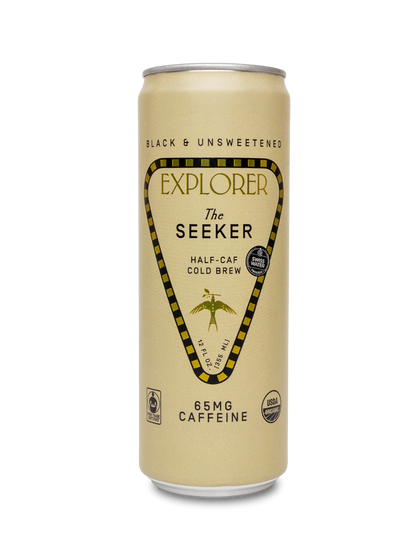 The Seeker Half-Caff Coldbrew 12oz