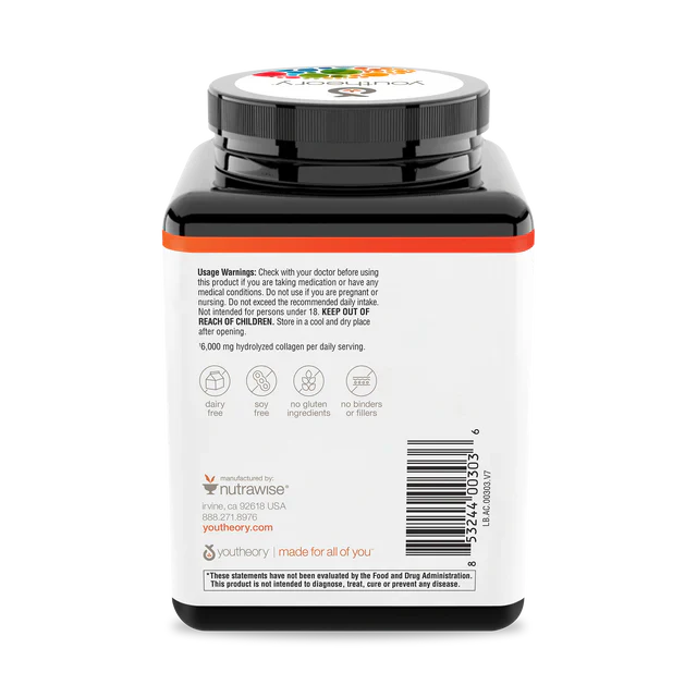 Collagen Advanced - 6,000 mg Collagen Peptides-Collagen-AlchePharma