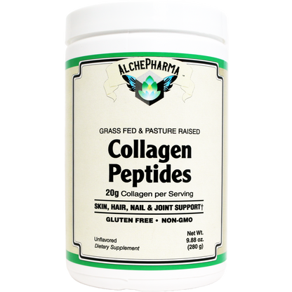 Collagen Peptides • Hydrolyzed Types 1 & 3 • Grass Fed-AlchePharma