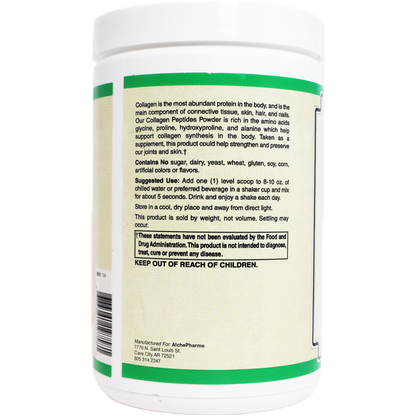 Collagen Peptides • Hydrolyzed Types 1 & 3 • Grass Fed-AlchePharma