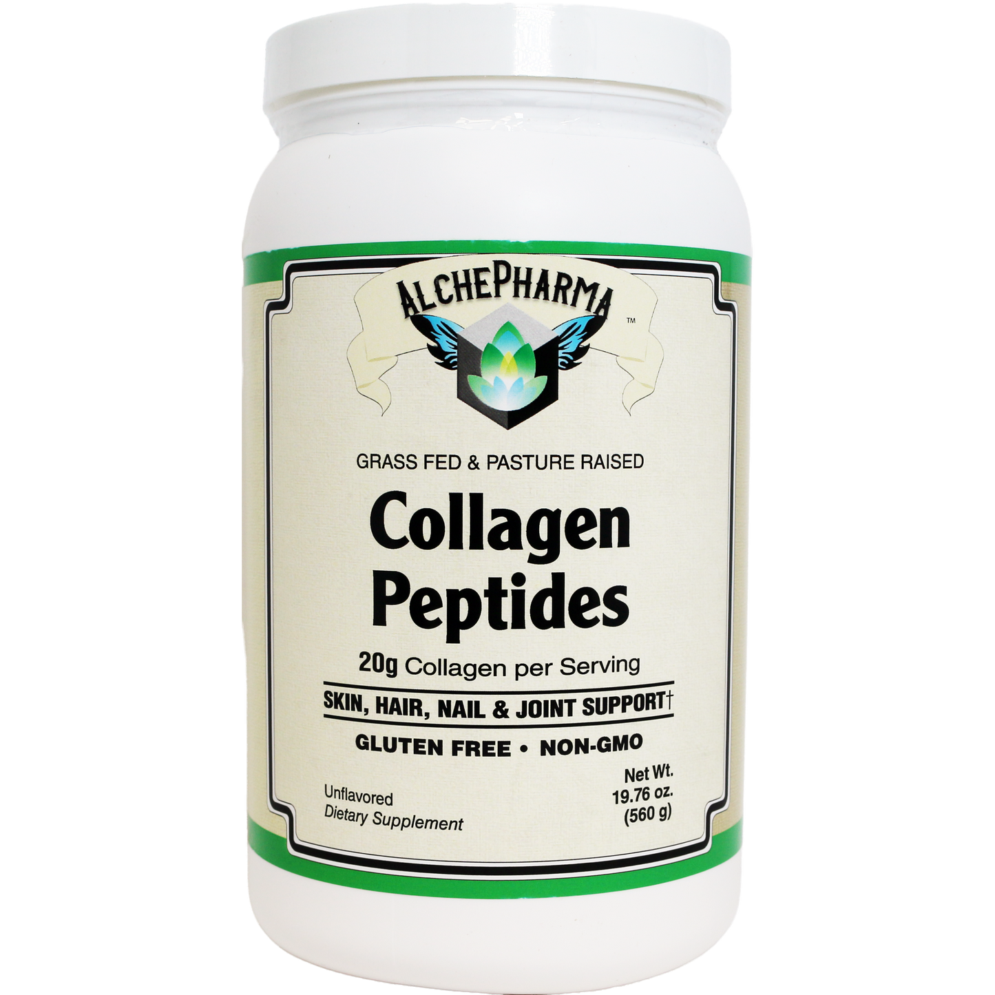 Collagen Peptides • Hydrolyzed Types 1 & 3 • Grass Fed-AlchePharma