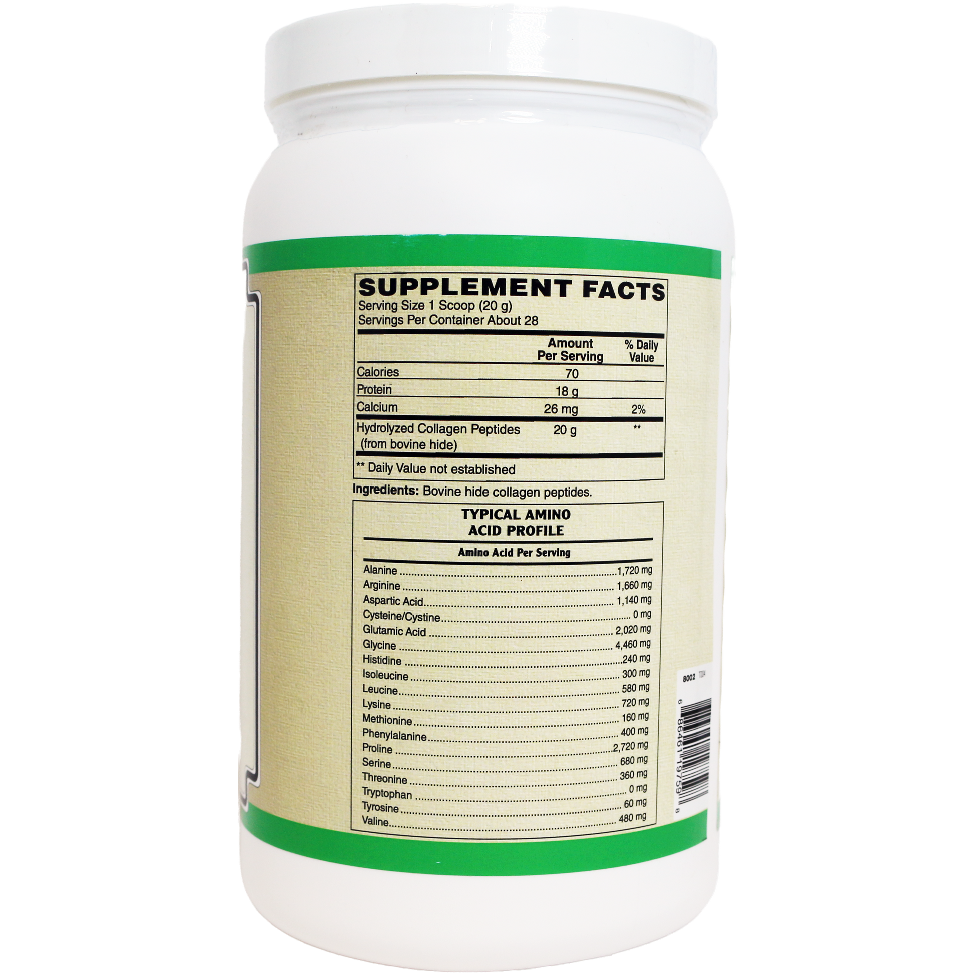 Collagen Peptides • Hydrolyzed Types 1 & 3 • Grass Fed-AlchePharma