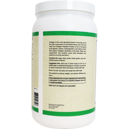 Collagen Peptides • Hydrolyzed Types 1 & 3 • Grass Fed-AlchePharma