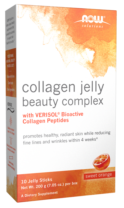 Collagen Jelly Beauty Complex, Sweet Orange Jelly Sticks
