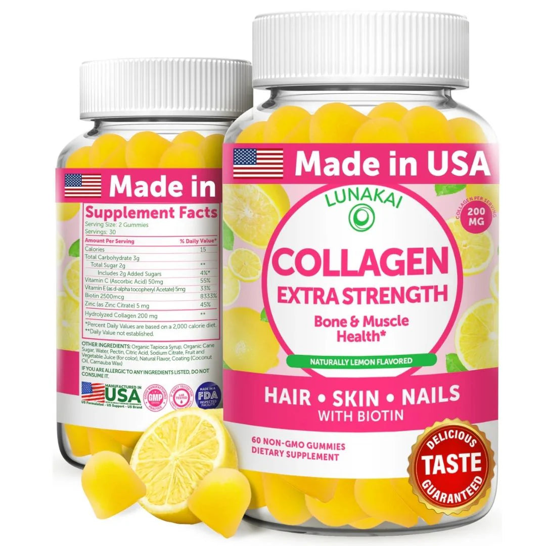 Collagen Bone & Muscle Health Lemon 60 Counts