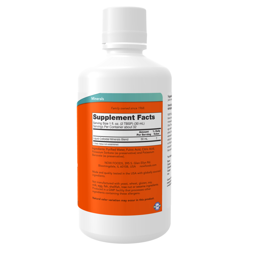 Colloidal Minerals 32 oz Liquid-Minerals-AlchePharma