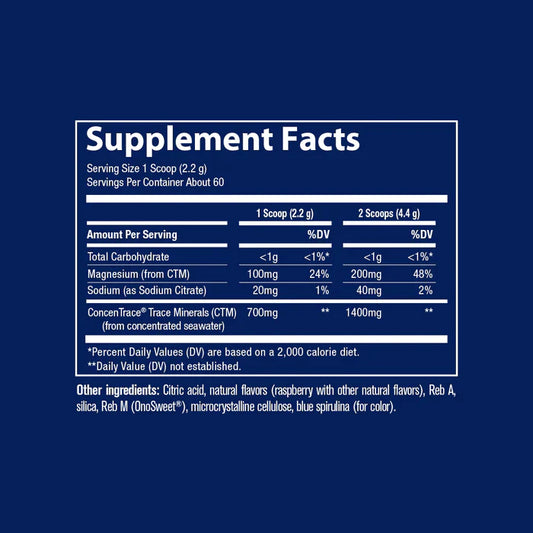 ConcenTrace® Daily Mineral Powder (3 Flavors)-Minerals-AlchePharma