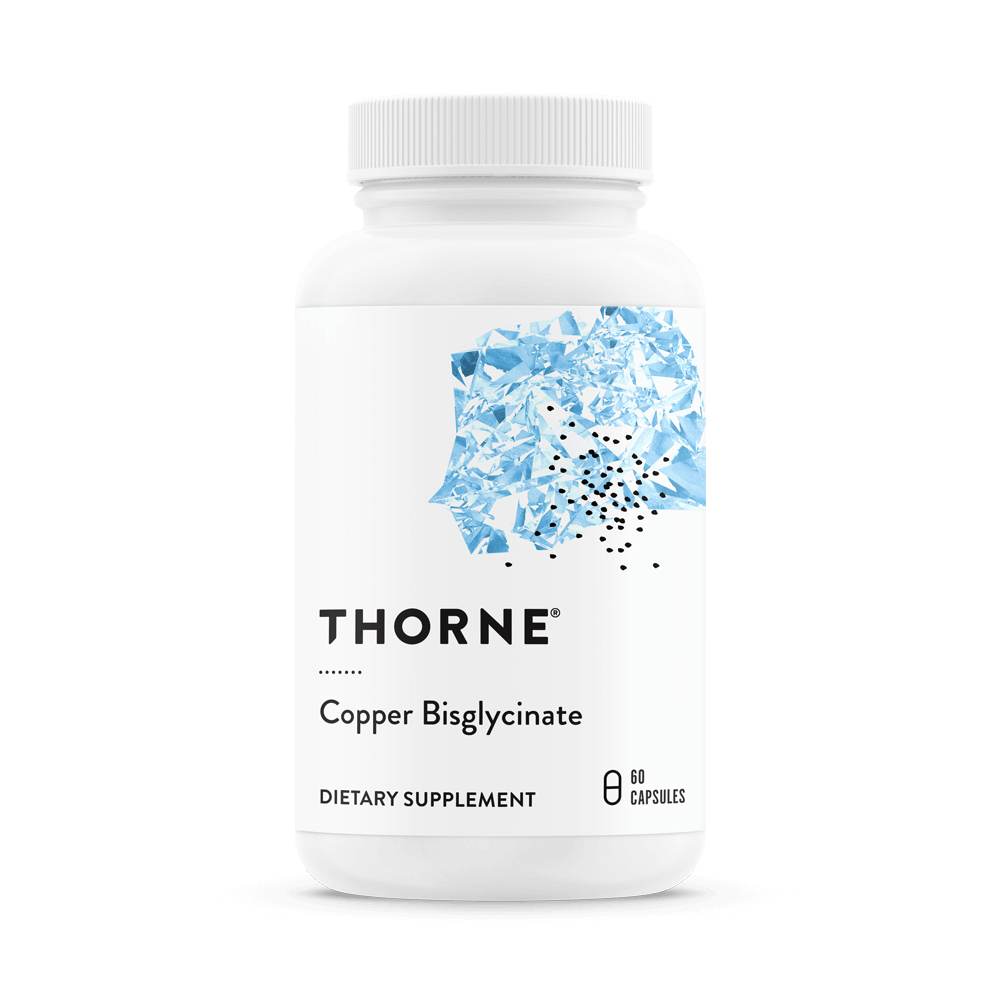 Copper Bisglycinate 60 Capsules-Vitamins & Supplements-AlchePharma