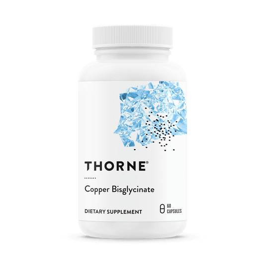 Copper Bisglycinate 60 Capsules-Vitamins & Supplements-AlchePharma