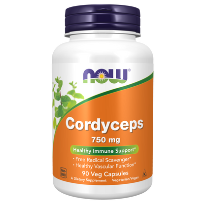 Cordyceps 750 mg Veg Capsules-Herbs-AlchePharma