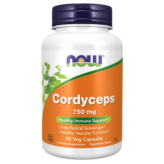 Cordyceps 750 mg Veg Capsules-Herbs-AlchePharma