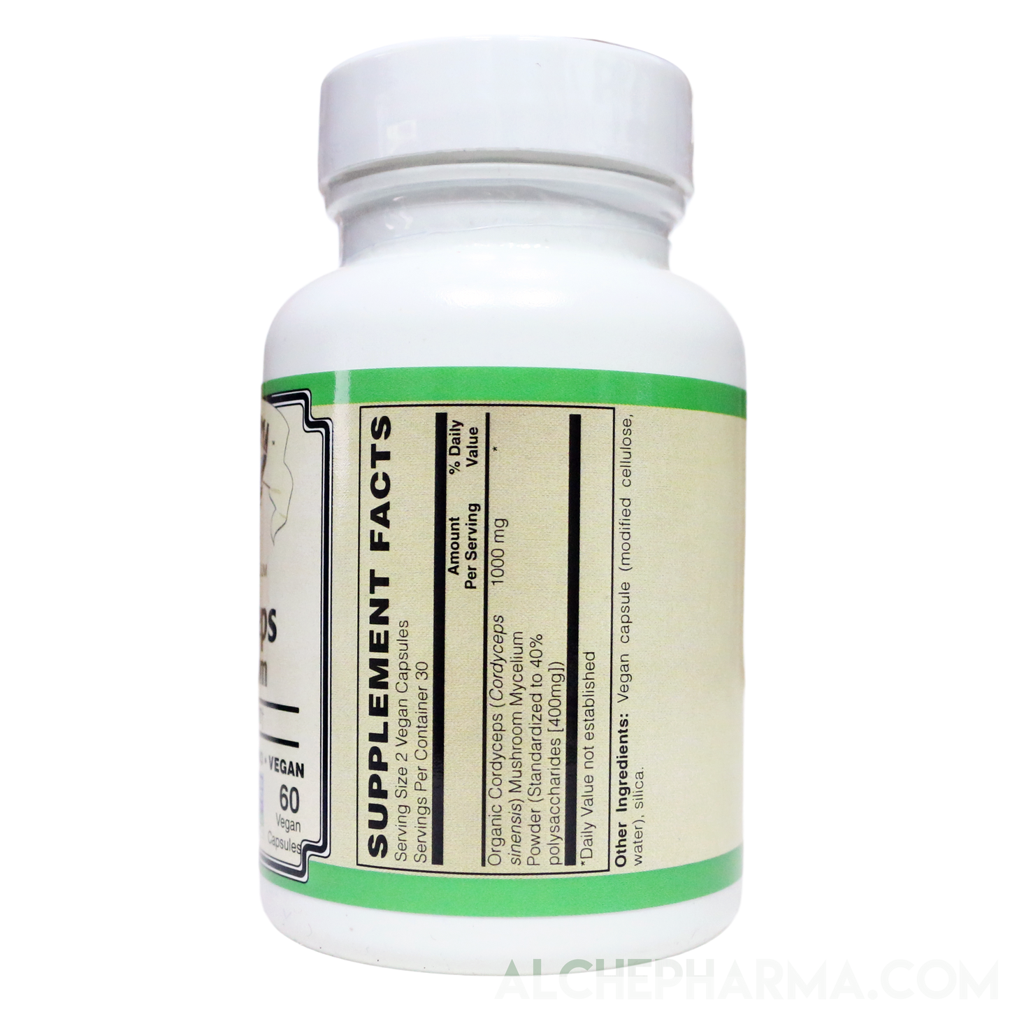 Cordyceps (Cordyceps sinensis) Organic mushroom - 40% polysaccharides,-Mushrooms-AlchePharma