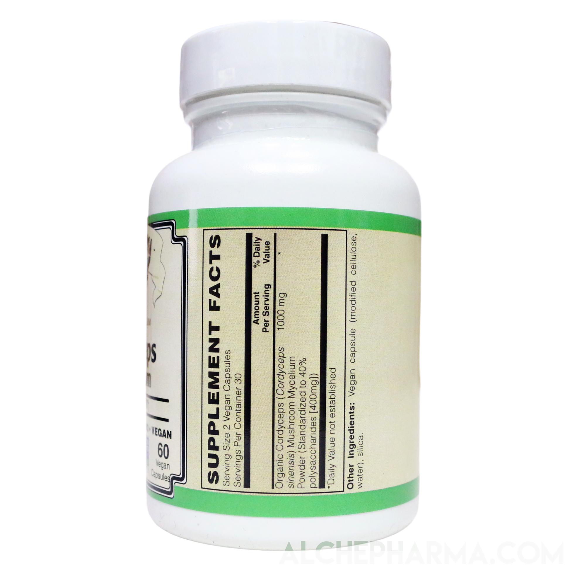 Cordyceps (Cordyceps sinensis) Organic mushroom - 40% polysaccharides,-Mushrooms-AlchePharma