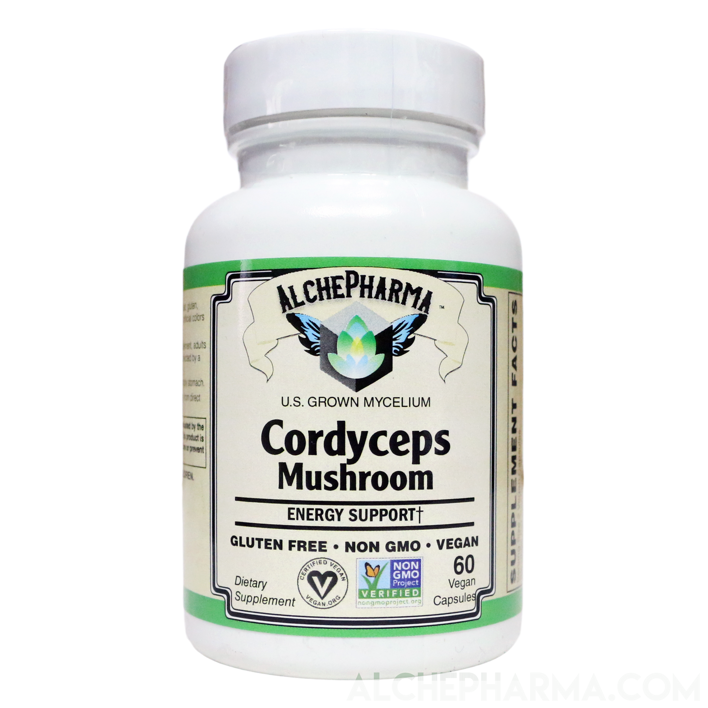 Cordyceps (Cordyceps sinensis) Organic mushroom - 40% polysaccharides,-Mushrooms-AlchePharma