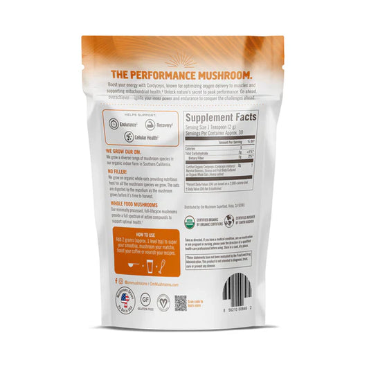 Cordyceps Organic Mushroom Powder 60g-Mushroom-AlchePharma