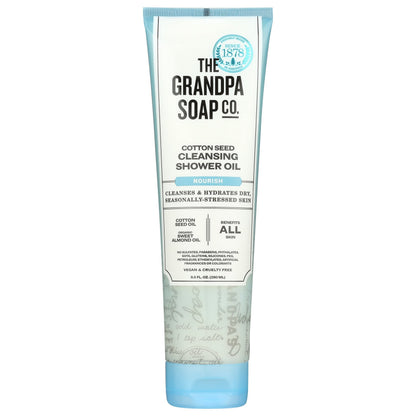 Cotton Seed Cleansing Shower Oil - Nourish-Shampoo & Conditioner-AlchePharma