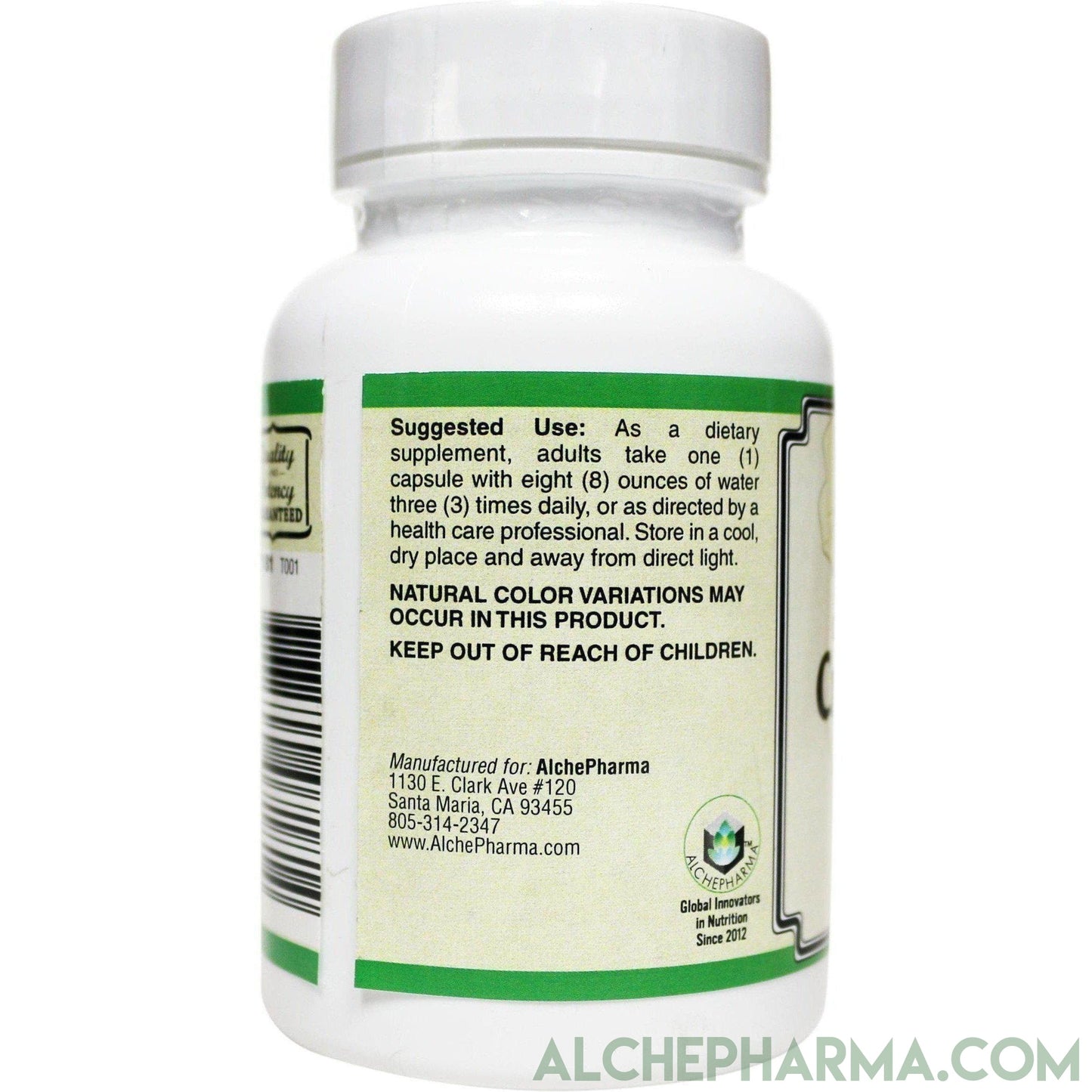 Cran-Max® Cranberry fruit powder 34:1 (Vaccinium macrocarpon) (100% Cranberry fruit solids) 400mg-cleanse-AlchePharma-60 Capsules-AlchePharma