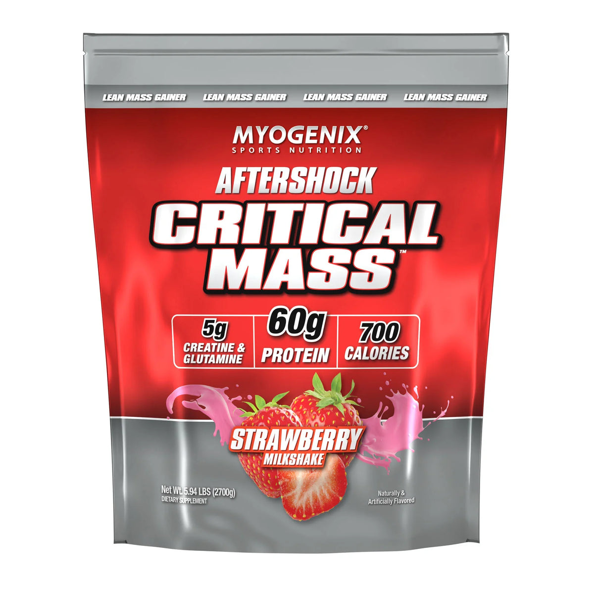 Critical Mass- Lean Mass Gainer - Myogenix Sports Nutrition