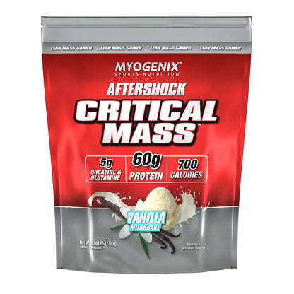 Critical Mass- Lean Mass Gainer - Myogenix Sports Nutrition