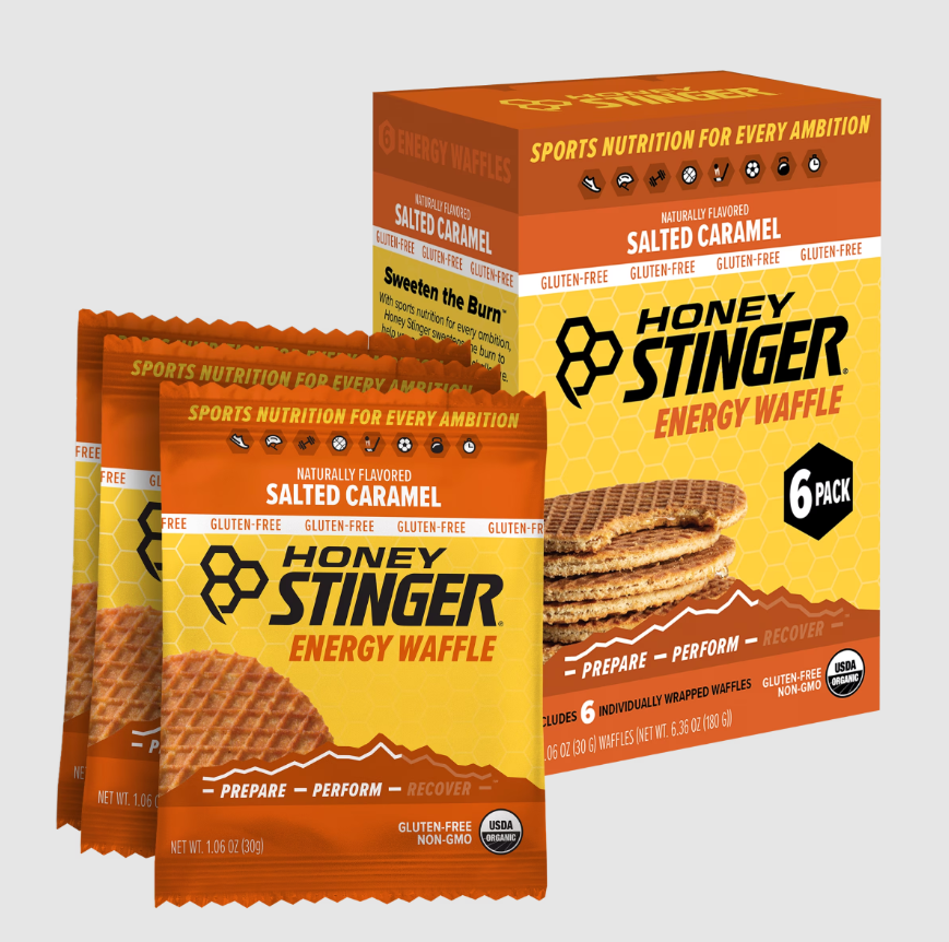 Salted Caramel Energy Waffles 6.36 Oz