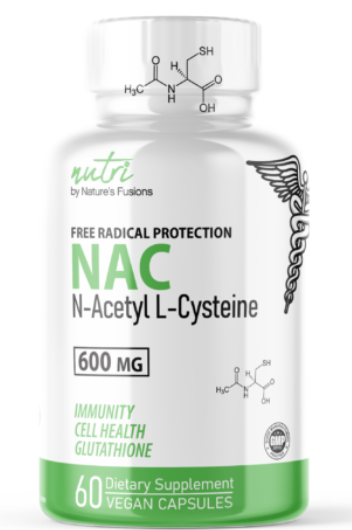 NAC- N-Acetyl L-Cysteine 600mg Caps