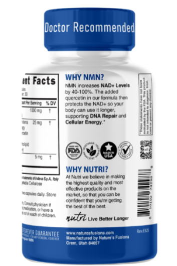 NMN+ 1000 mg, 60 ct
