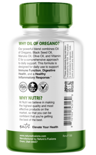 Oil of Oregano with Black Seed Oil