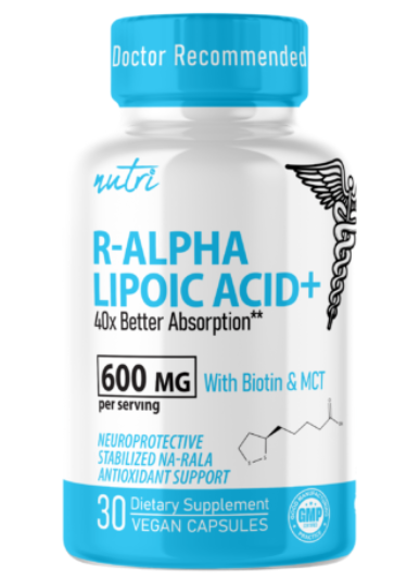 R-Alpha Lipoic Acid+  Veg Caps
